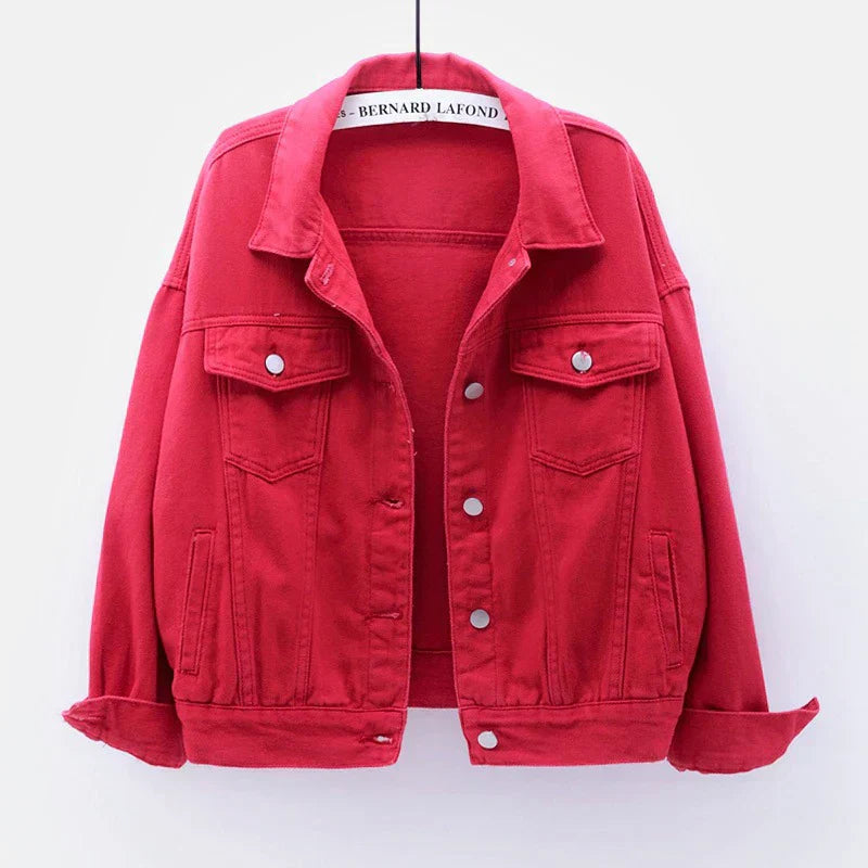 Classic denim jacket for women