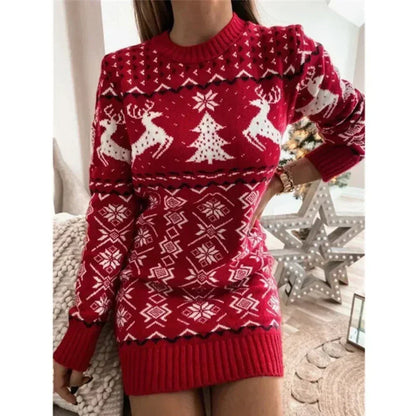 Sophia - Warm Christmas Dress for Women