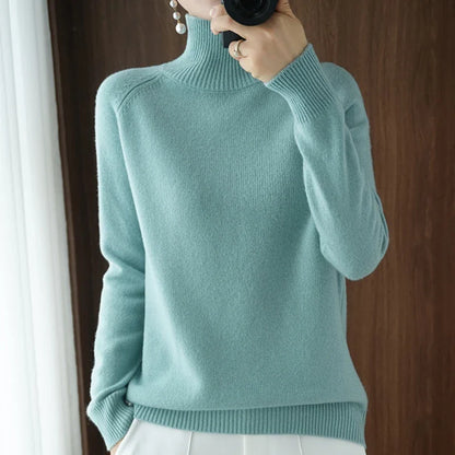 Alice - Elegant turtleneck sweater fall winter