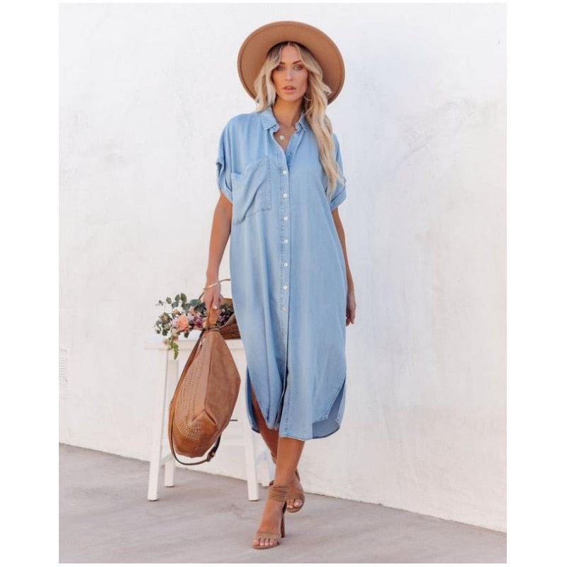 Allison | Casual denim dress