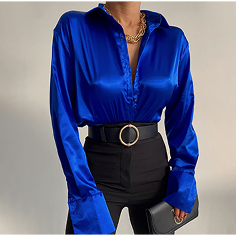 Sammie Satin Blouse | The perfect blouse for any occasion!