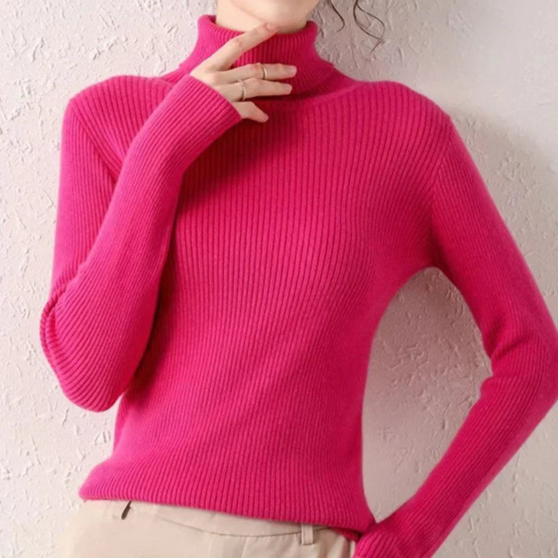 Turtleneck sweater for women