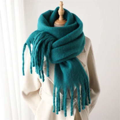 Velucci | Chic Colorful Winter Scarf for Ladies