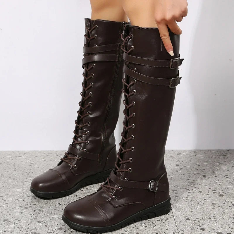 High lace winter boots - Laramie