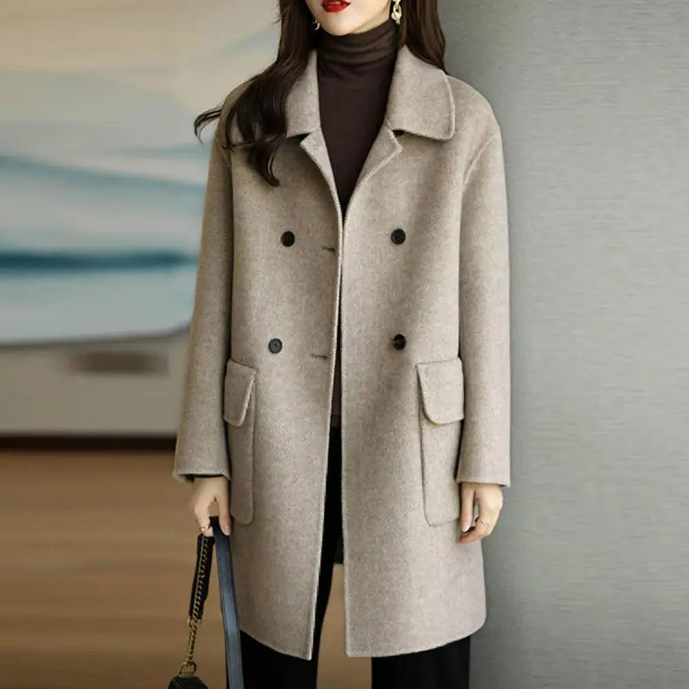 Stylish wool coat for women - Ysolde