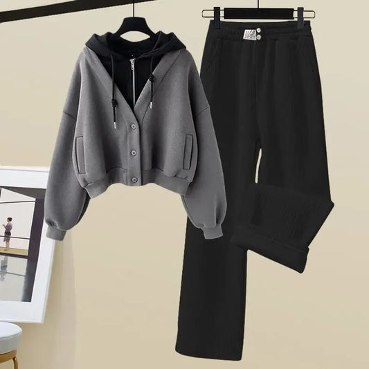 Jess-Mode - Casual and Stylish Fall Versatile Tracksuit for Women