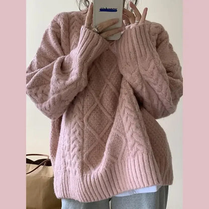 Ace- Loose knit sweater for women