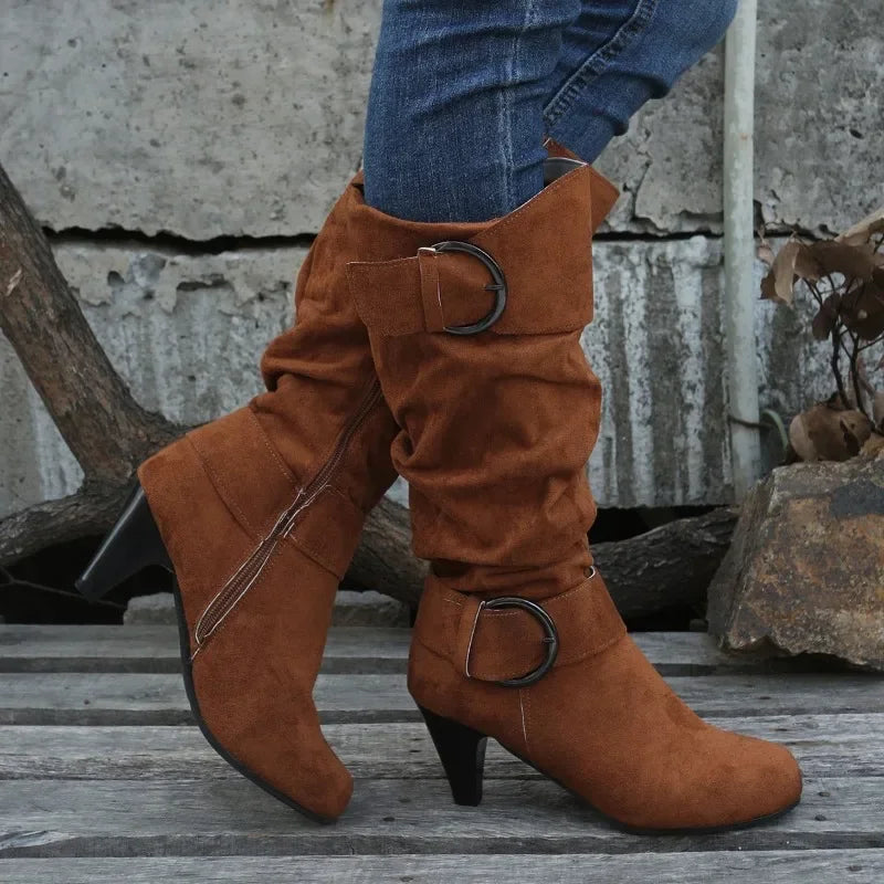 High winter boots - Queenie