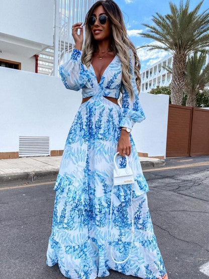 Laura | Maxi dress with cutouts