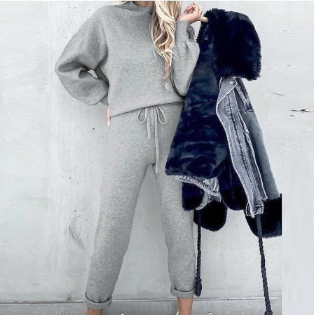 Jess-Mode | Cotton Training & Jogging Suit In Retro Style For Women Perfect For Everyday Life