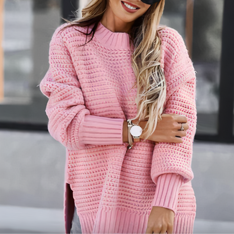 Vintage-style knitted sweater - Sadie