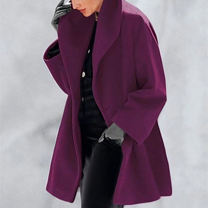 Stylish wool winter coat for women - Sonja