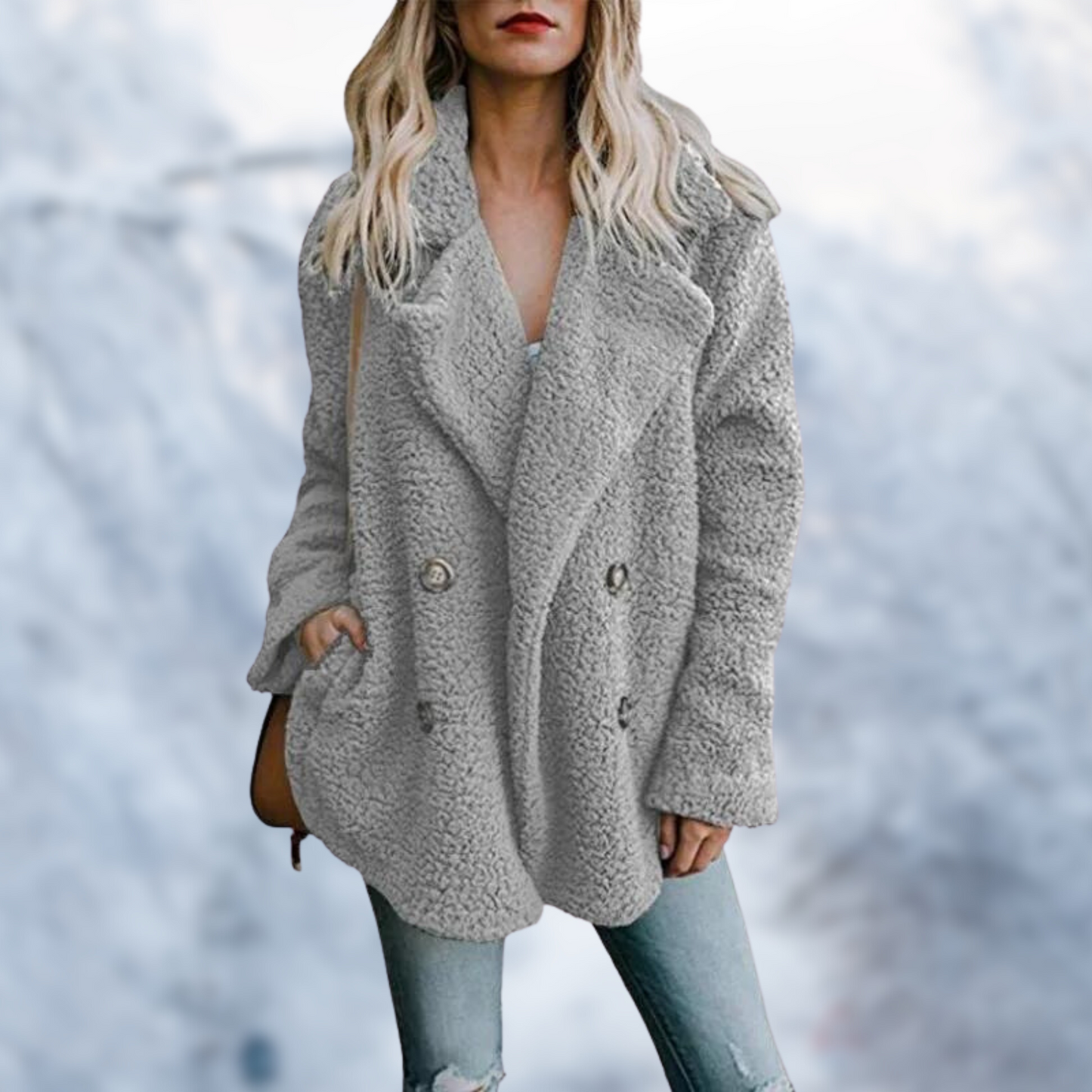 Winter teddy coat