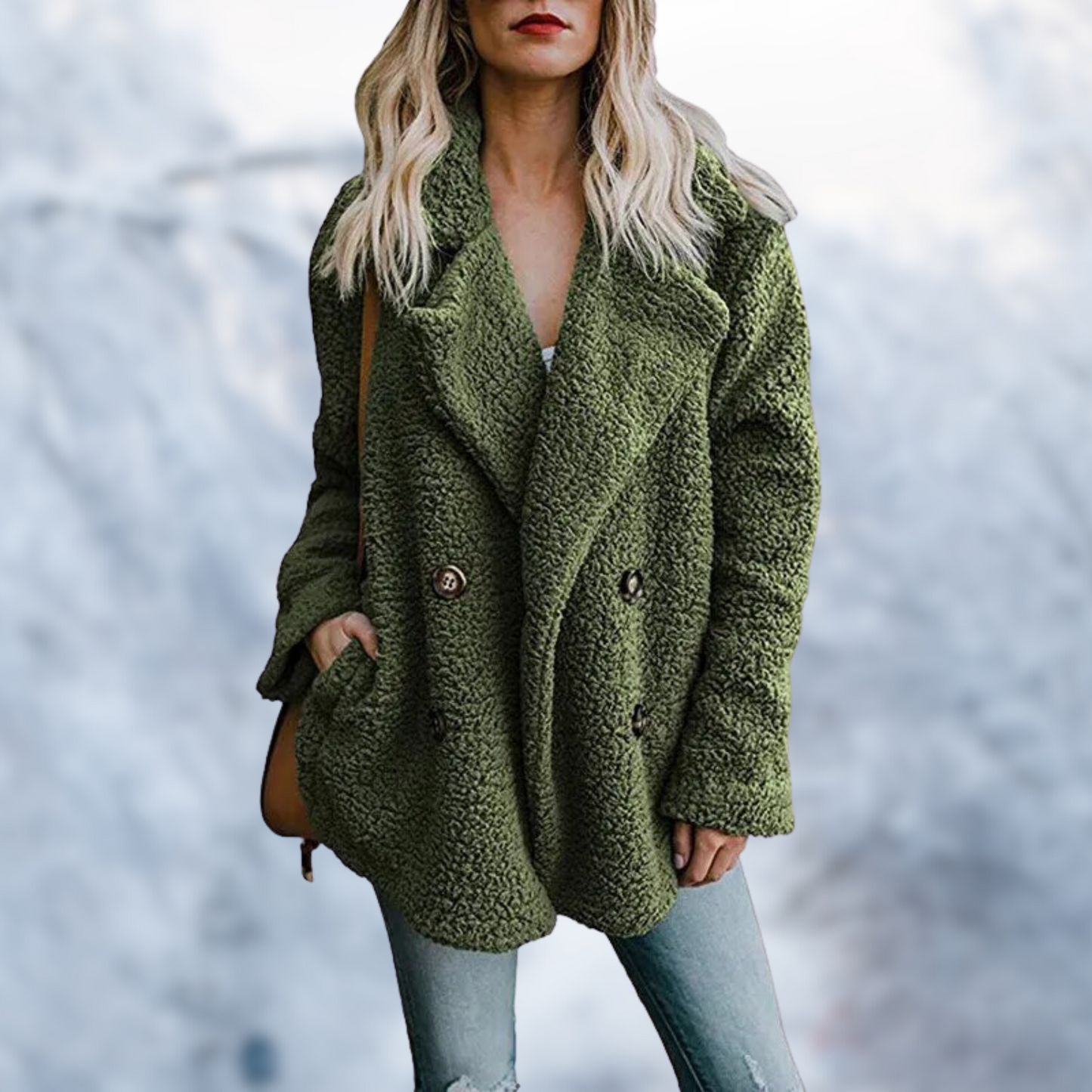 Winter teddy coat