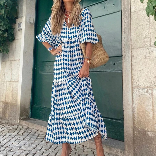 Pauline - Dresses with geometric print