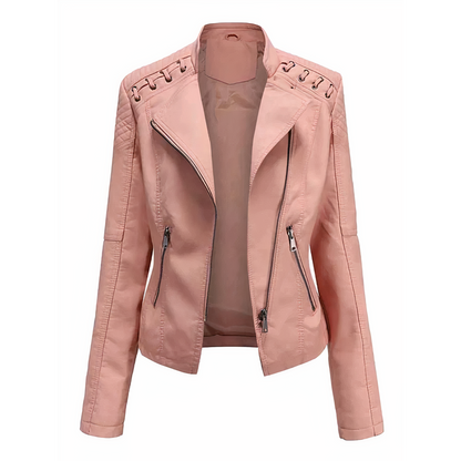 Leather jacket for women - Stella