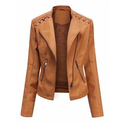 Leather jacket for women - Stella