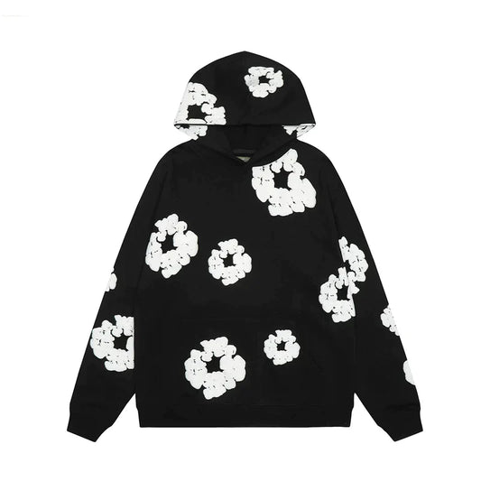 Stylish floral hoodie - Morie