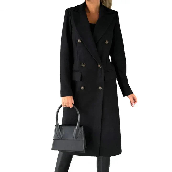 Women's winter coat with reverse - warmth with a fashionable touch