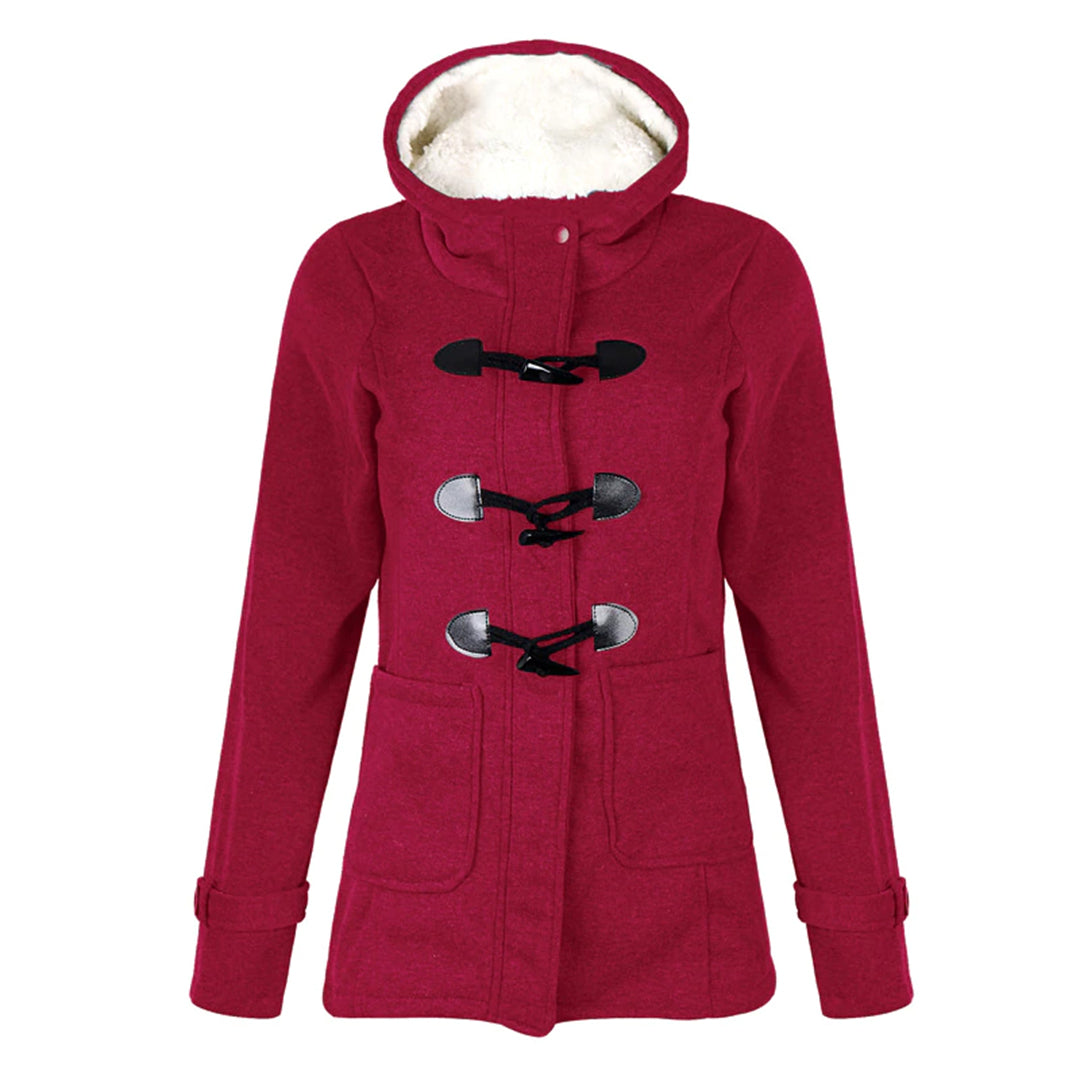 Winter hooded jacket for ladies