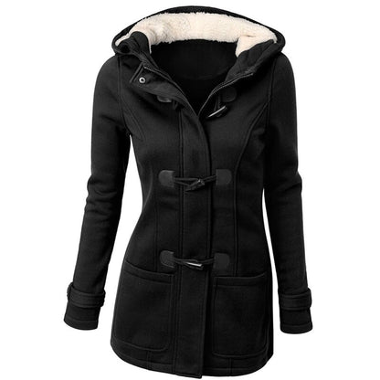 Winter hooded jacket for ladies