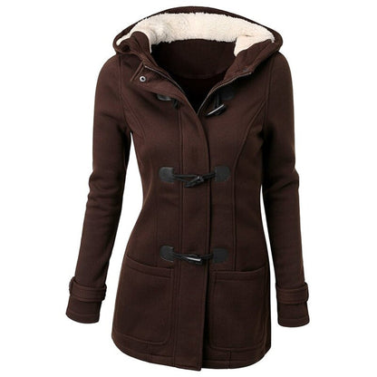 Winter hooded jacket for ladies