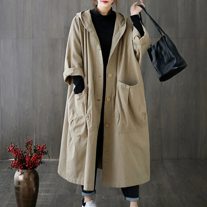 Winter trench coat for women - Kalie