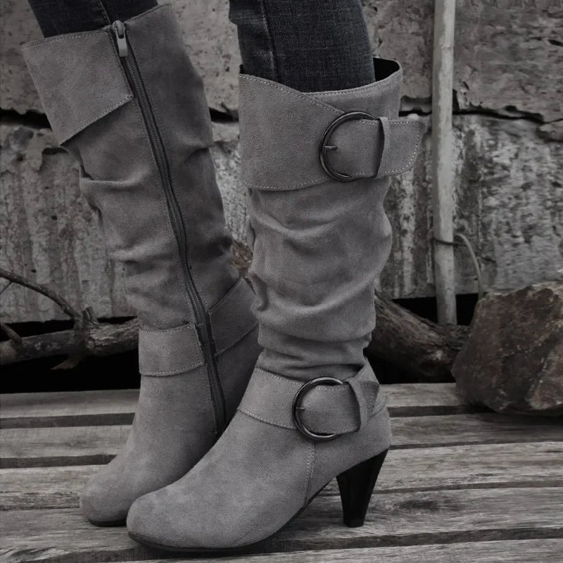 High winter boots - Queenie