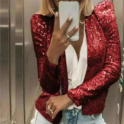 Aaliyah - elegant sequin blazer