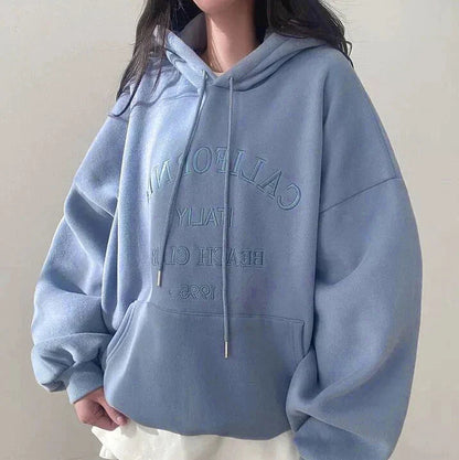 Jess | Casual oversized hoodie with pockets and drawstring - ideal for fall/winter