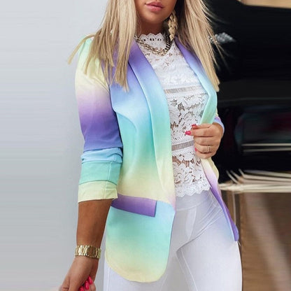 Long-sleeved blazer for women