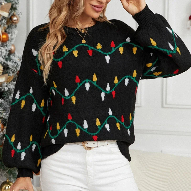 Adelin Christmas sweater for women