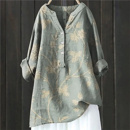 Qinna - linen and cotton shirt