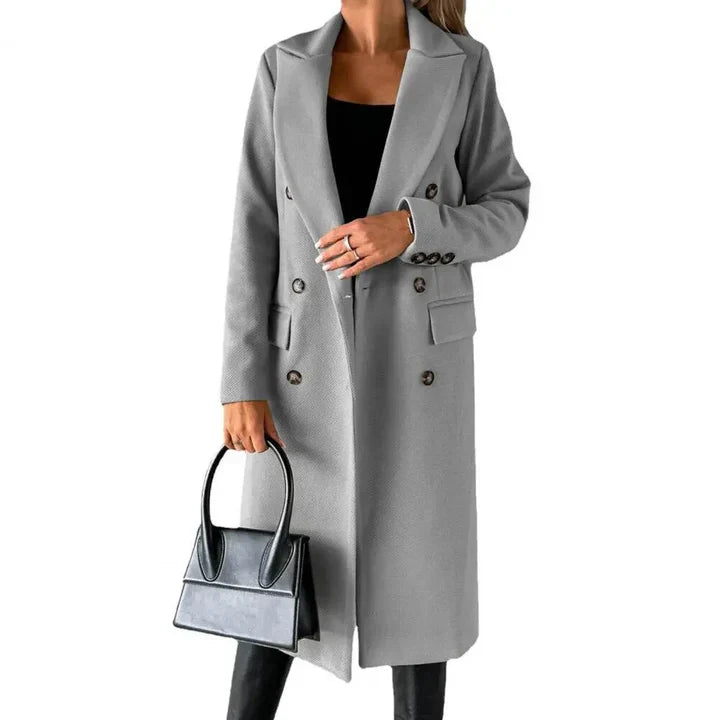 Women's winter coat with reverse - warmth with a fashionable touch