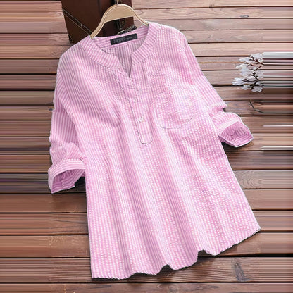 VALERIANA - Casual and elegant cotton blouse