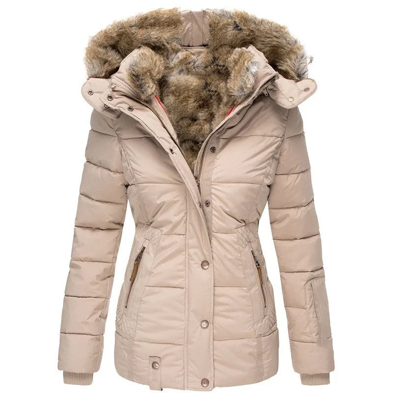 Tommy | jacket for ladies with collar and fur