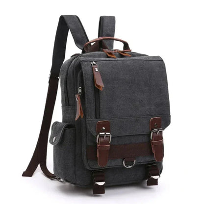 Thijs | Vintage Backpack - Large Multifunctional Travel Bag for Adventurers