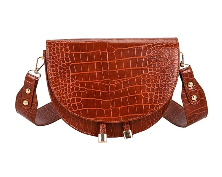 Chelsey Crossbody Bag | A cool bag with crocodile print