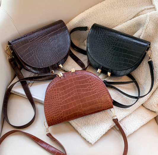 Chelsey Crossbody Bag | A cool bag with crocodile print