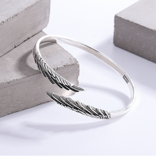 Silver Wing Bracelet