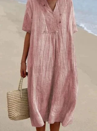 Amanda -Linen dress