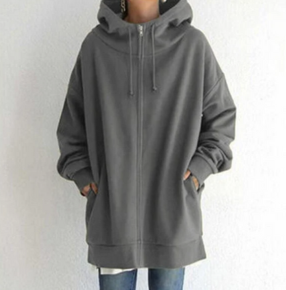 Amelie - Women's Hoodie with Zipper for Fall/Winter