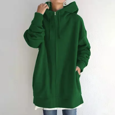 Amelie - Women's Hoodie with Zipper for Fall/Winter