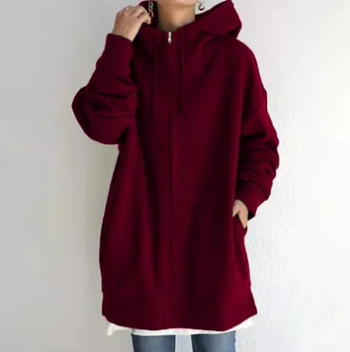 Amelie - Women's Hoodie with Zipper for Fall/Winter