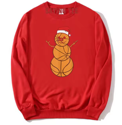 Jess Fashion | With Basketball Snowman Sporty Holiday Style