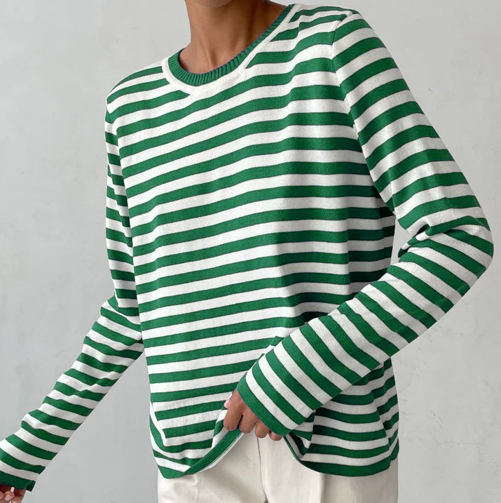 Striped long-sleeved shirt from Nachsommer