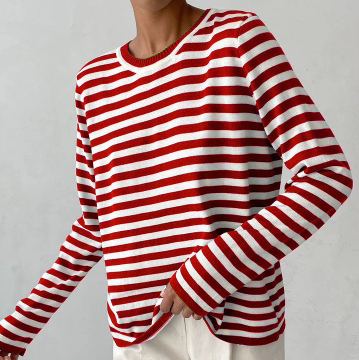 Striped long-sleeved shirt from Nachsommer