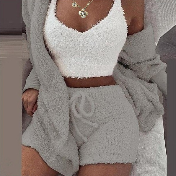 Jimenna - Cozy 3-Piece Sweater Set for Women