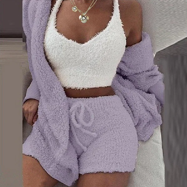 Jimenna - Cozy 3-Piece Sweater Set for Women