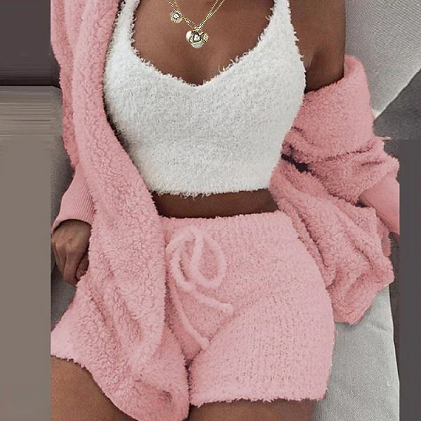 Jimenna - Cozy 3-Piece Sweater Set for Women